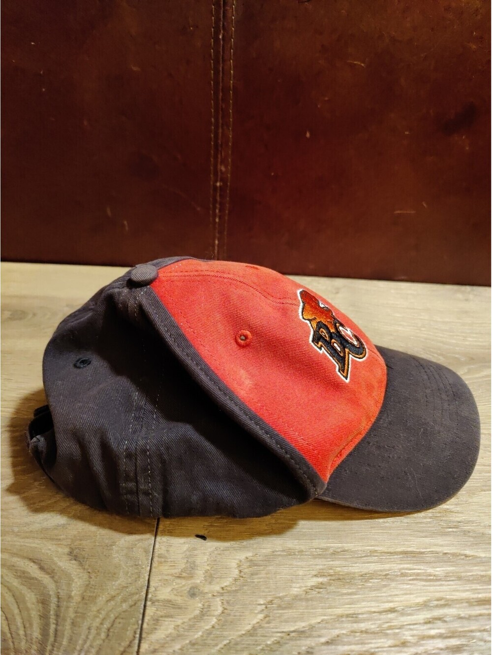 '47 Forty Seven BC LIONS Cap CFL Football Pre-Owned Hat Size Toddler Kids Orange - Picture 2 of 5